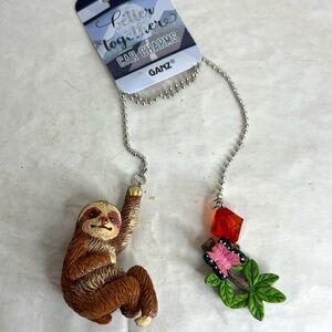 Ganz Better Together Car Charm Sloth and Branch